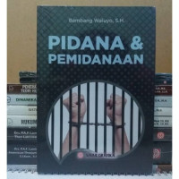Pidana dan pemidananaan